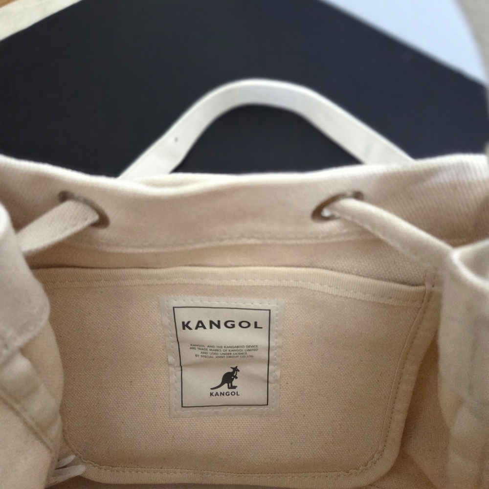 Kangol Cream Tote Bag - Picture 2 of 2